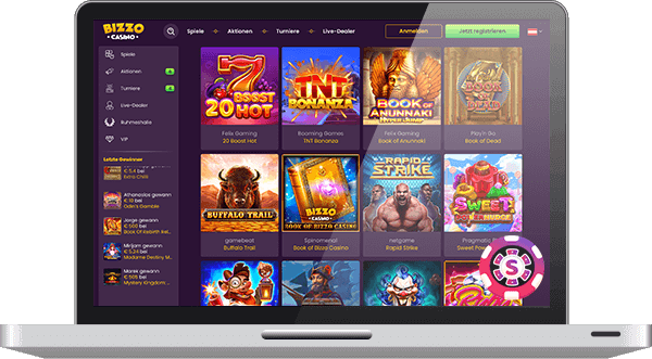 Bizzo Casino spiele