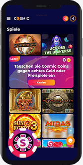 CosmicSlot Casino mobil