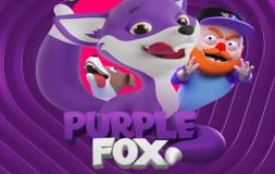 Purple Fox slot logo