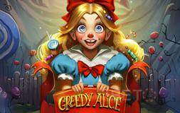 Greedy Alice slot logo