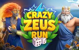 Crazy Zeus Run slot logo