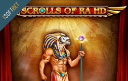 Scrolls of Ra slot logo