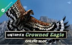 Untamed Crowned Eagle slot logo