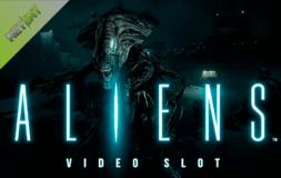 Aliens slot logo