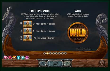 Vikings Go Berzerk Slot Machine Free Spins Mode Screen