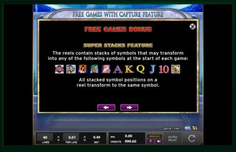 The Mighty Atlas Slot Machine Free Spins Bonus Screen