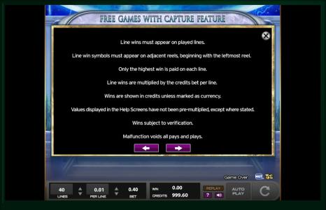 The Mighty Atlas Slot Machine Free Game Screen