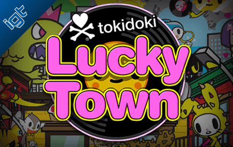 Tokidoki Lucky Town slot logo