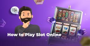 Thinking man and slot machine