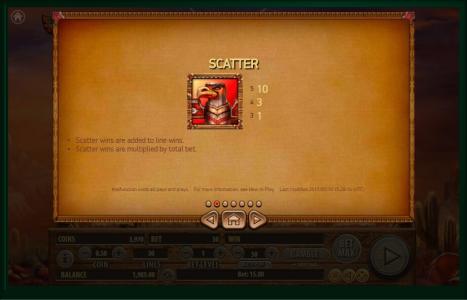 Bird Of Thunder Slot Machine Scatter Symbol Screen