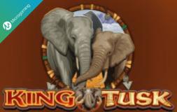 King Tusk slot logo