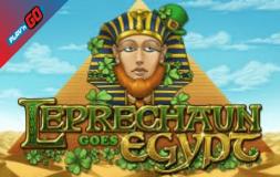 Leprechaun goes Egypt slot logo