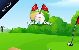 Hole in One slot logo