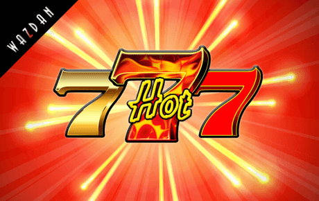 hot 777 slot logo - wazdan