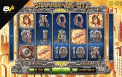 Steampunk Big City slot logo