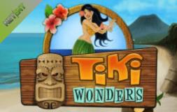 Tiki Wonders slot logo