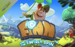 Finn and the Swirly Spin slot logo