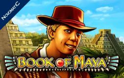 Book of Maya slot logo