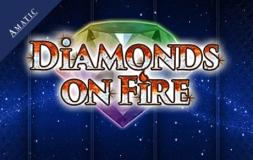 Diamonds On Fire slot logo