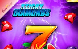 Sticky Diamonds slot logo