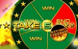 Take 5 Red Hot Firepot slot logo