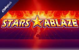 Stars Ablaze slot logo
