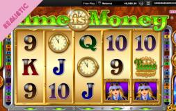 Time is money slot logo