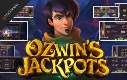 Ozwins Jackpots slot logo