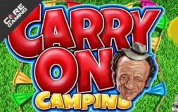Carry On Camping slot logo