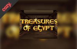 Treasures of Egypt slot logo