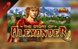 The Story of Alexander slot logo