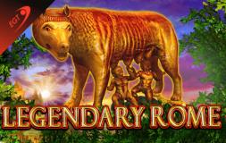 Legendary Rome slot logo