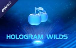 Hologram Wilds slot logo