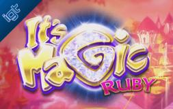 Its Magic: Ruby slot logo