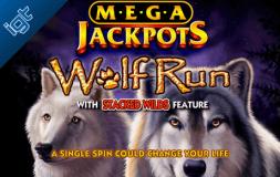 MegaJackpots Wolf Run slot logo