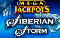 MegaJackpots Siberian Storm slot logo