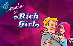 Shes a Rich Girl slot logo
