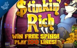 Stinkin Rich slot logo