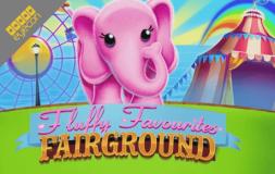 Fluffy Favourites Fairground slot logo