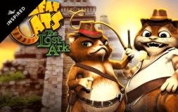 Two Fat Cats The Lost Ark slot logo