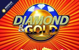 Diamond &amp; Gold slot logo