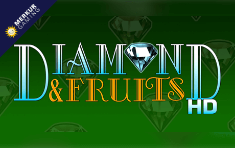 Diamond &amp; Fruits slot logo