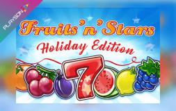 Fruits N Stars: Holiday Edition slot logo